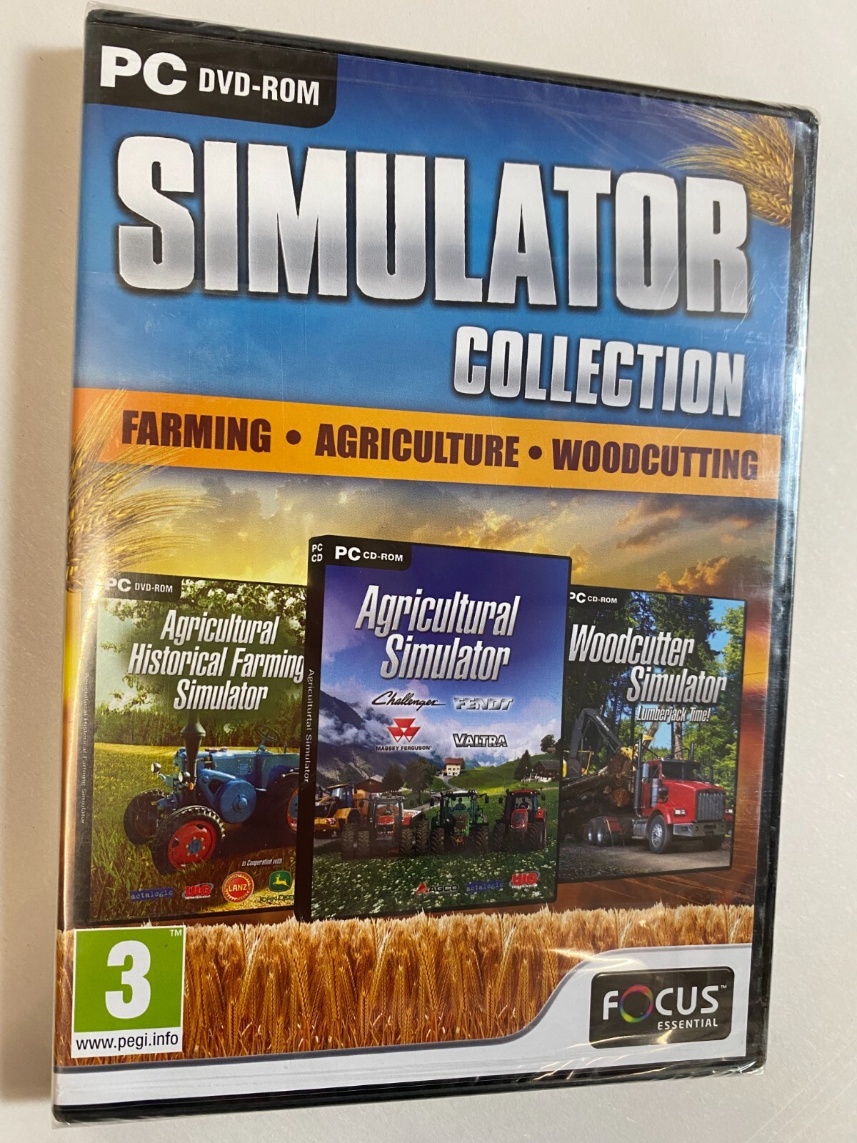 Farming, Agriculture and Woodcutting Simulator - PC UK Release Factory Sealed!