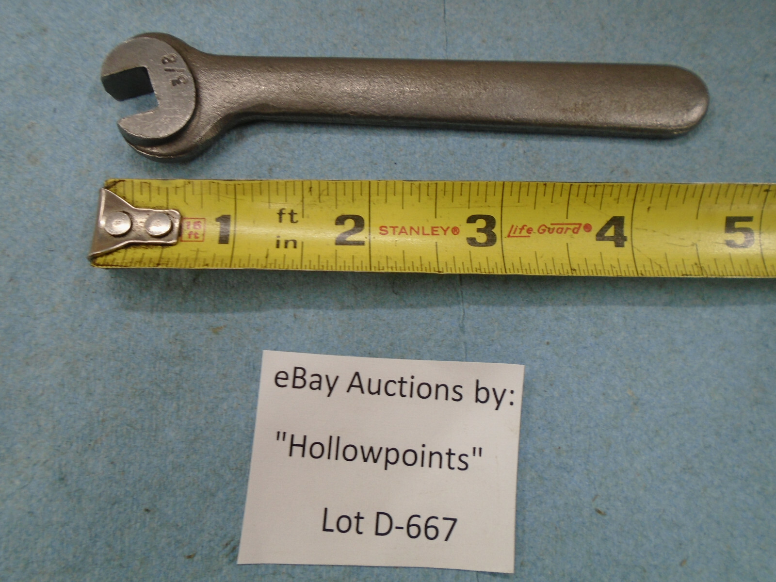 Fairmount USA No. 503 Toolpost Wrench 3/8" Open End for Machinist Lathe