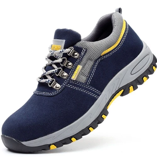 Herren Damen Stahlkappe Leicht Sicherheitsschuhe Arbeitsschuhe Schutzschuhe - Bild 13 von 19
