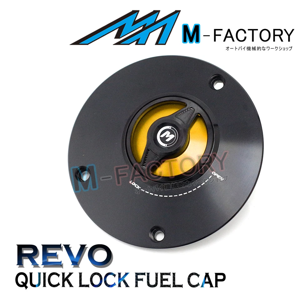 Tampa de tanque de combustível Fit Kawasaki Ninja 650R 17-19 1000SX 11-18 REVO bloqueio rápido tanque de gasolina - Imagem 2 de 4