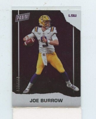 JOE BURROW 2021 Panini Father's Day Football Foil Parallel Rookie Card #D /199