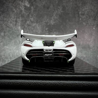 Frontiart 1/64 Koenigsegg JESKO metallic white resin car model