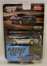 BENTLEY FLYING SPUR NEPTUNE BLUE RAW CHASE CAR MIJO TSM MODEL MINI GT 2022 RARE
