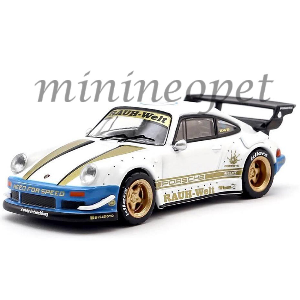 Tarmac Works Porsche RWB 930 Need for Speed 1/64 White Model T64-015-WB