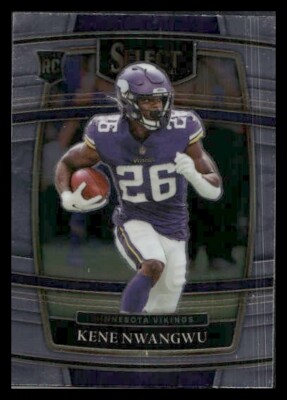 2021 Panini Select #74 Kene Nwangwu Rookie Minnesota Vikings