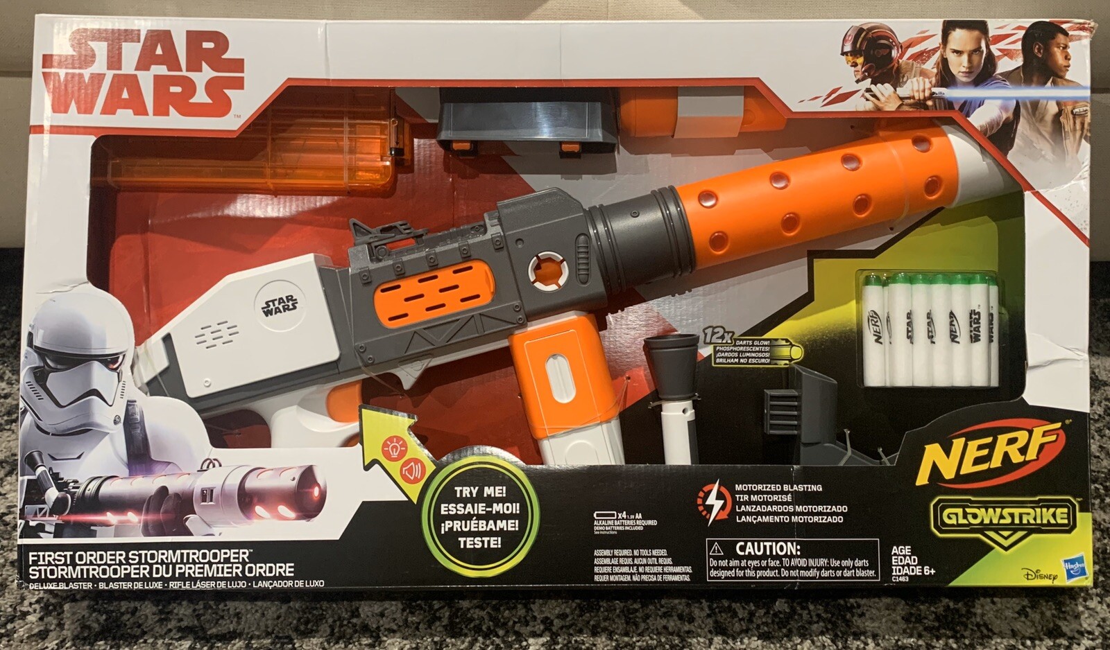 nerf first order stormtrooper blaster mod