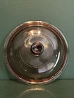 Vintage Corning Ware Visions Cranberry V-1.5-C Pyrex Glass Replacement Lid 7 1/4