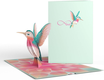 Everyday Pop-Up Card for Her, Him, Girls, Boys - 3D Love Greeting Cards - Lovely