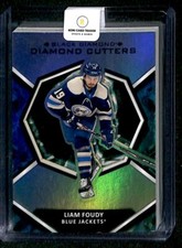 2020-21 Upper Deck Black Diamond Diamond Cutters Liam Foudy Rookie #DC-LF