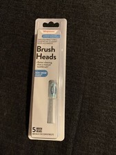 Walgreens Smilesonice Pro Essential Clean Replacement Brush Heads, 5 pack