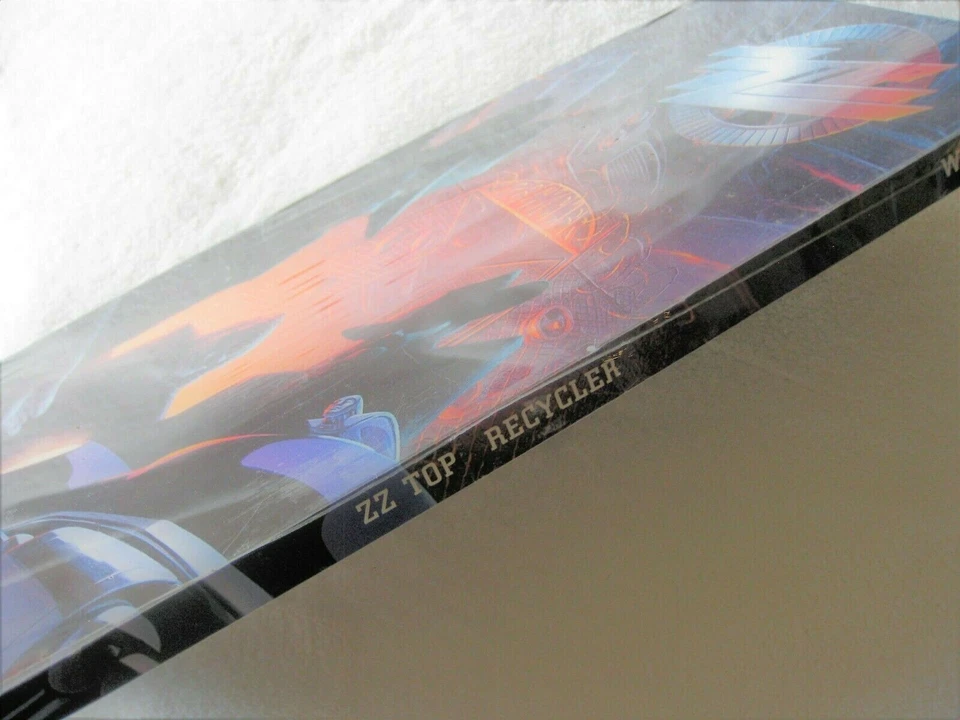 ZZ TOP RECYCLER SEALED LONGBOX CD GIVE IT UP 1990 RARE BOX SET DISC PROMO LOT LP - Image 2 of 4