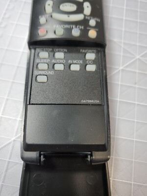 Genuine Sharp AQUOS GA750WJSA Remote Control Tested