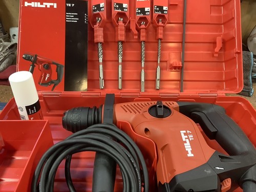 Hilti Te 7 Rotary Hammer Drill, Brand 