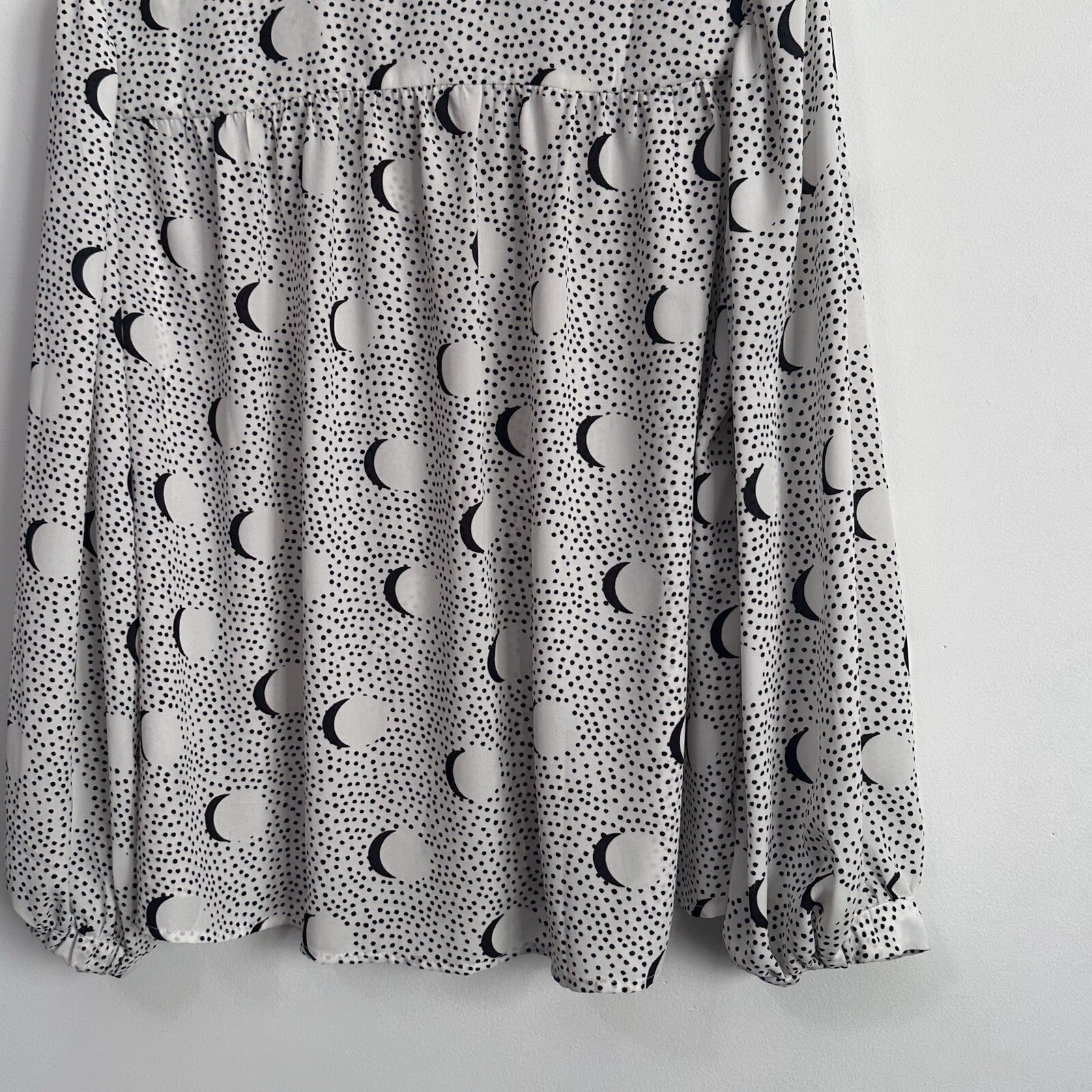 Cabi Eclipse Blouse S #4340 Button Front Long Sle… - image 9