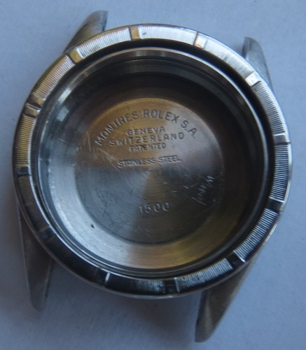 Rolex Ref 1501 mens wristwatch steel case screw back 34,5 mm. in diameter - Picture 3 of 9