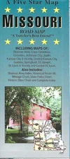 Road Map of Missouri, by Five Star Map