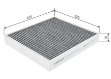 Filtre d'habitacle Audi 200