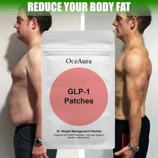 30 pcs Weight-loss GLP-1 Patches Slimming Patches Weight Management Tools