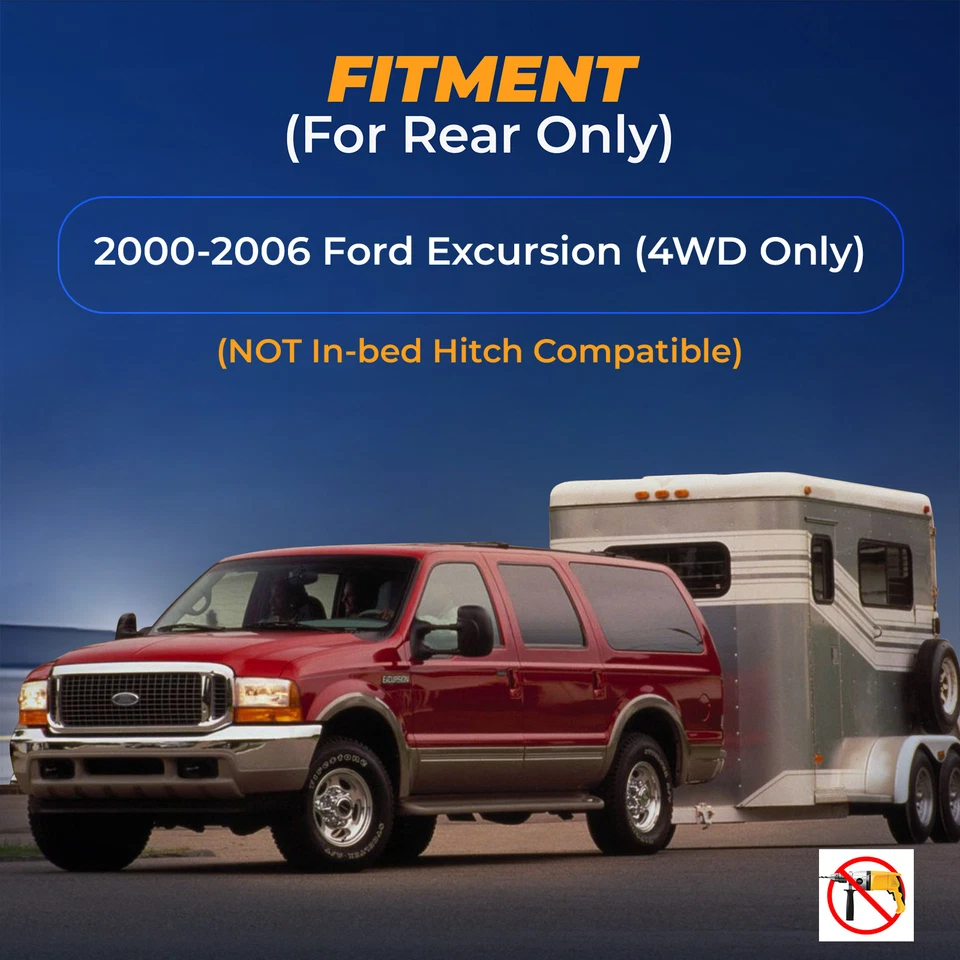 Air Bag Suspension Kit for 2000-2006 Ford Excursion 4WD Replaces Firestone 2251 Foto 3 de 4