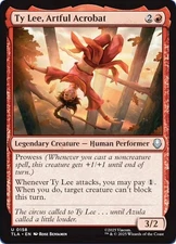 TY LEE, ARTFUL ACROBAT x4 mtg NM-M The Last Airbender 4 Unc