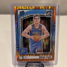 2024-25 Donruss Optic - Nikola Topic Rated Rookie /225 Orange Shock #278