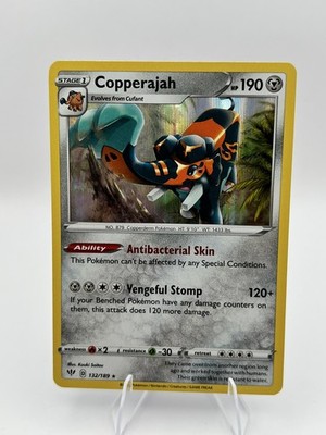 pokemon darkness ablaze most expensive cards Copperajah 132/189 - Holo - Darkness Ablaze - Pokemon Card - NM
