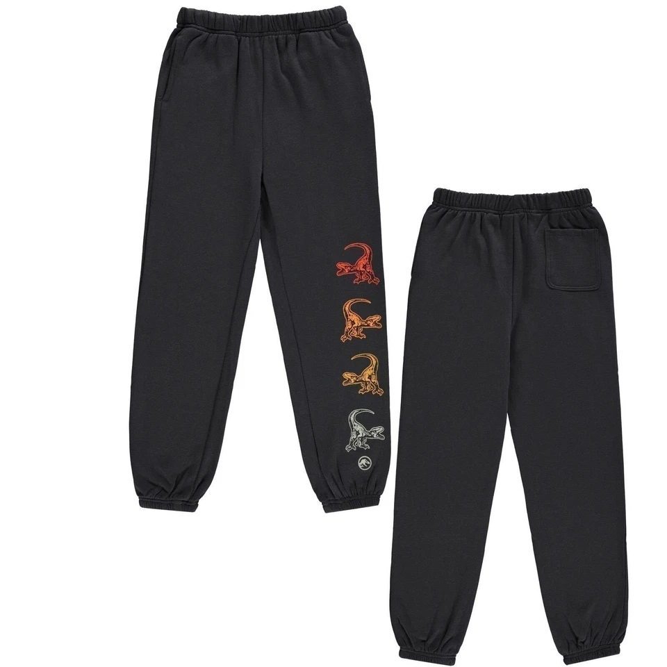 Pantalones deportivos Jurassic Park para niños dinosaurios - niños pequeños y grandes tallas 4-7... Foto 3 de 4