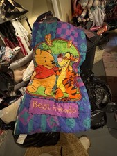 Vintage 90s Disney Winnie the Pooh Best Friends Tigger Sleeping Bag