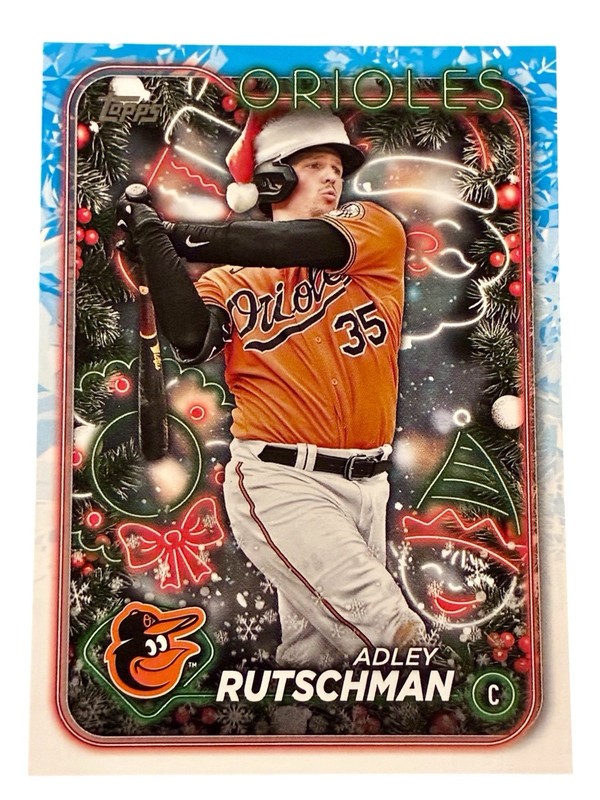Topps 2024 Holiday Baseball Adley Rutschman Baltimore Orioles #H194