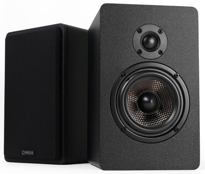 Bookshelf Speakers MB42X G2 2-Way Passive Black Pair for Home Theater Sound