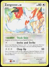 Platinum Zangoose 66/127 Uncommon Pokemon DMG on eBay