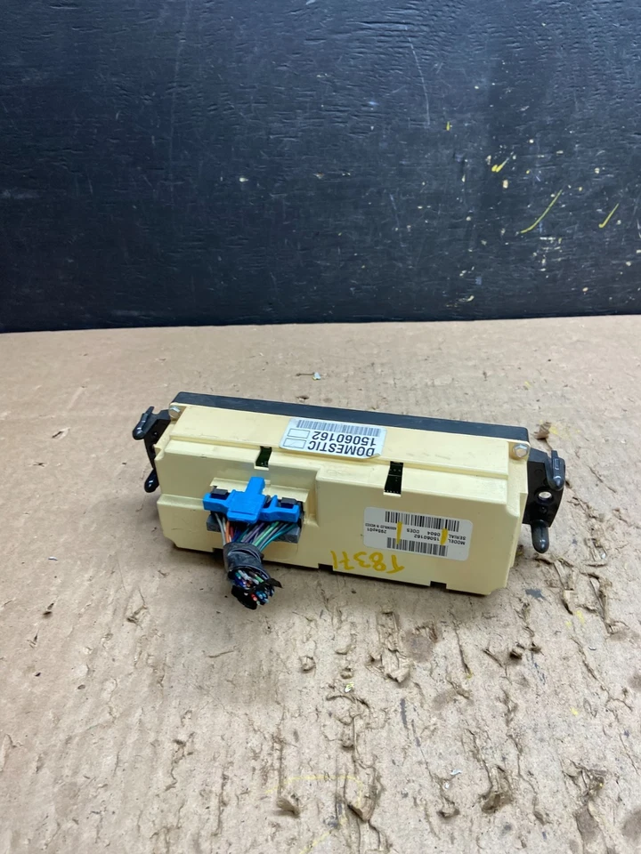 Chevrolet Silverado 1999 a 2002 módulo de control de climatización de calefacción T8371 DG Foto 4 de 4