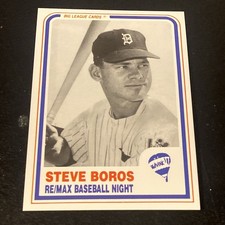 Steve Boros 1992 Denver Bears Zephyrs Minor League Single - Big League Cards SGA