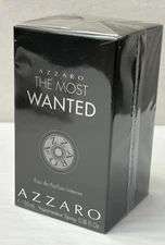 New Azzaro The Most Wanted by Azzaro for Men 3.3 oz Eau de Parfum Intense Spray