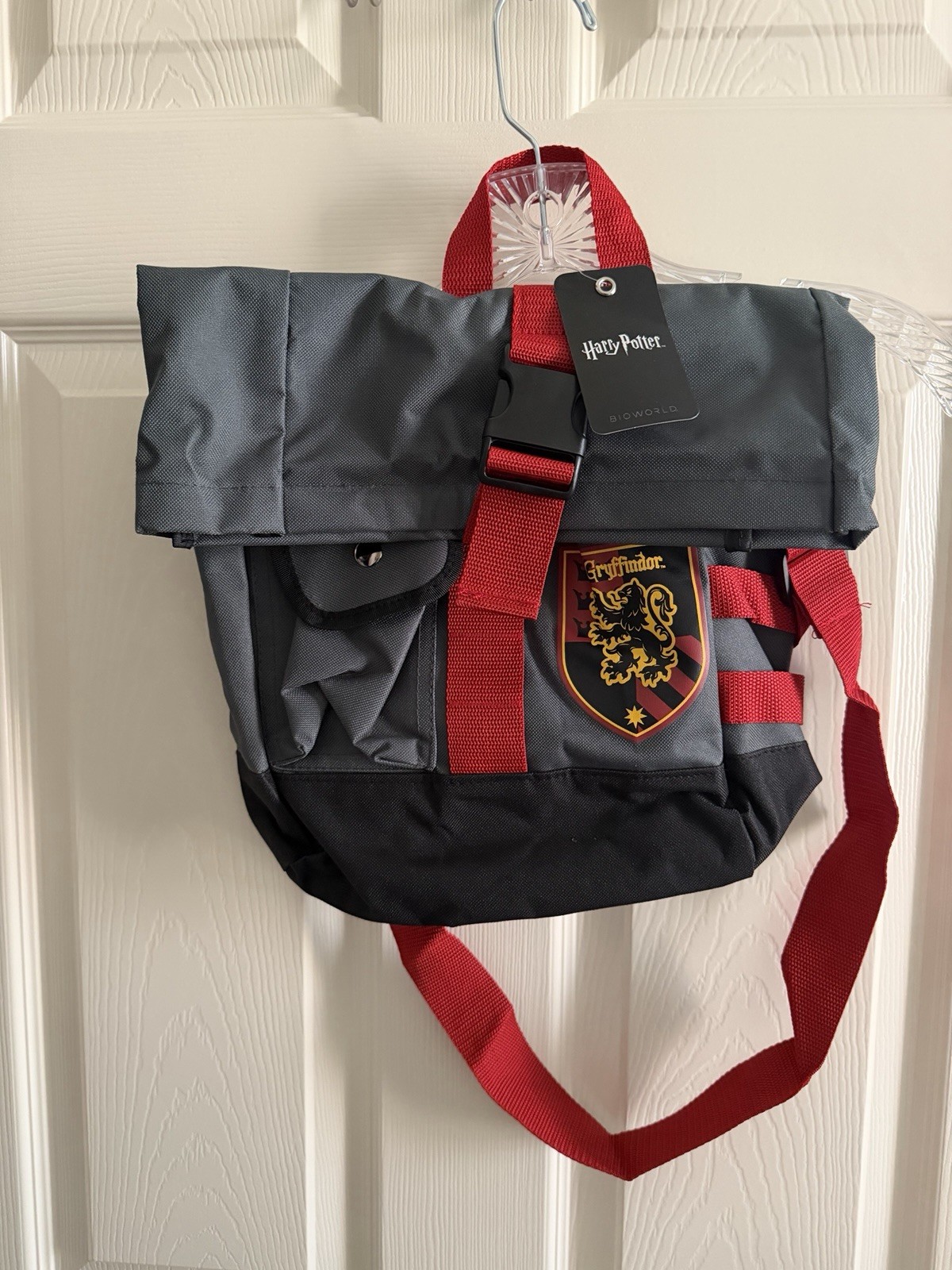 Bioworld Harry Potter Gryffindor Wizard Messenger BookBag Ex