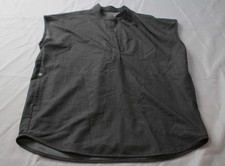 Figs Women's Collared Rafaela Oversized Fit Scrub Top BL1 Graphite Small