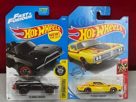 Hot Wheels 10 car Mainline lot Mopars Demon Charger Challenger Cuda GTX Tomahawk