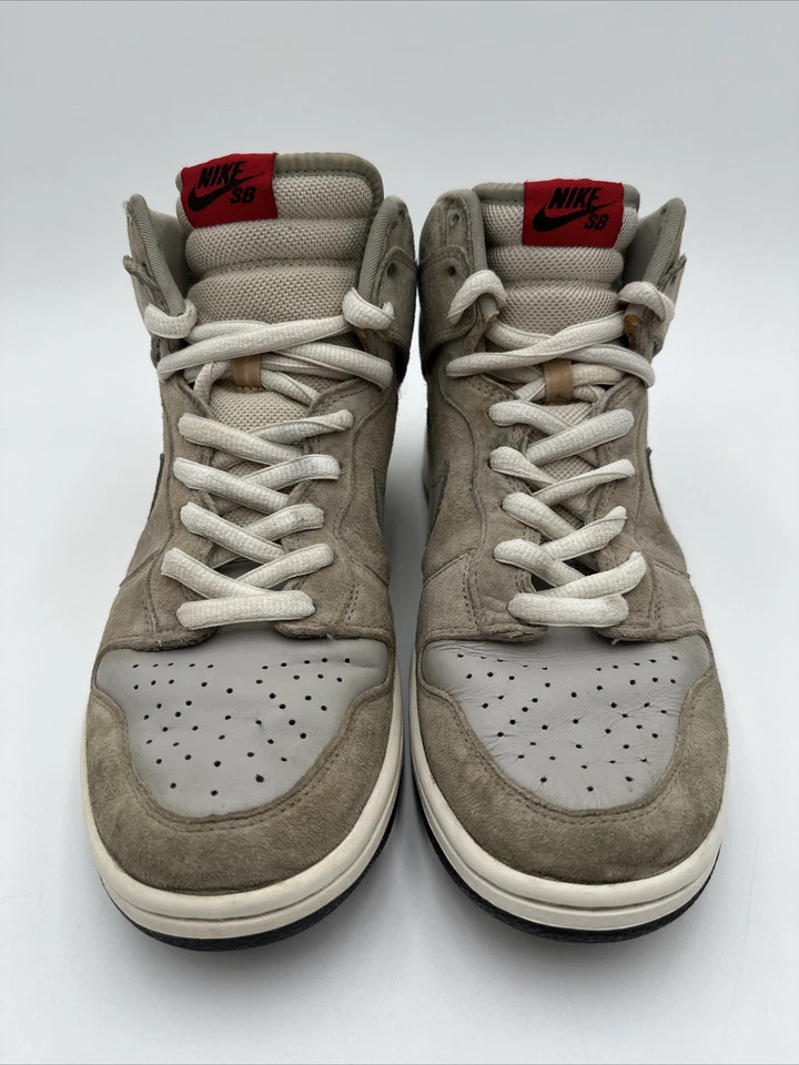 Nike Dunk High Pro SB Pee Wee Herman 2007 Size 9.5 Used 305050-004 - Image 2 of 4