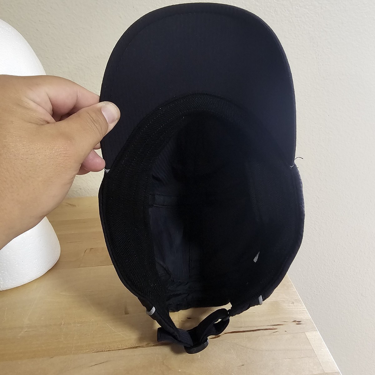 Lululemon Lightspeed Run Hat Black Casual Athletic Zipper Lightweight Hiking Lululemon Lightspeed Run Hat Black Casual Athletic Zipper  main image 3