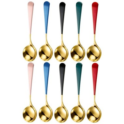 10 Pcs Kaffeelöffel Joghurtlöffel Marmeladenlöffel Teelöffel Für Eis