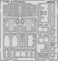B-17G Cockpit Interior - Airfix - / 1:72 - Eduard 73567