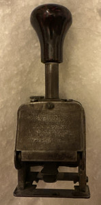 Vintage - Robert’s Number Machine Model 190