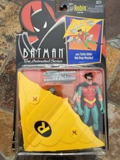 Robin Figure Batman the Animated Series 1992 Kenner New on Card