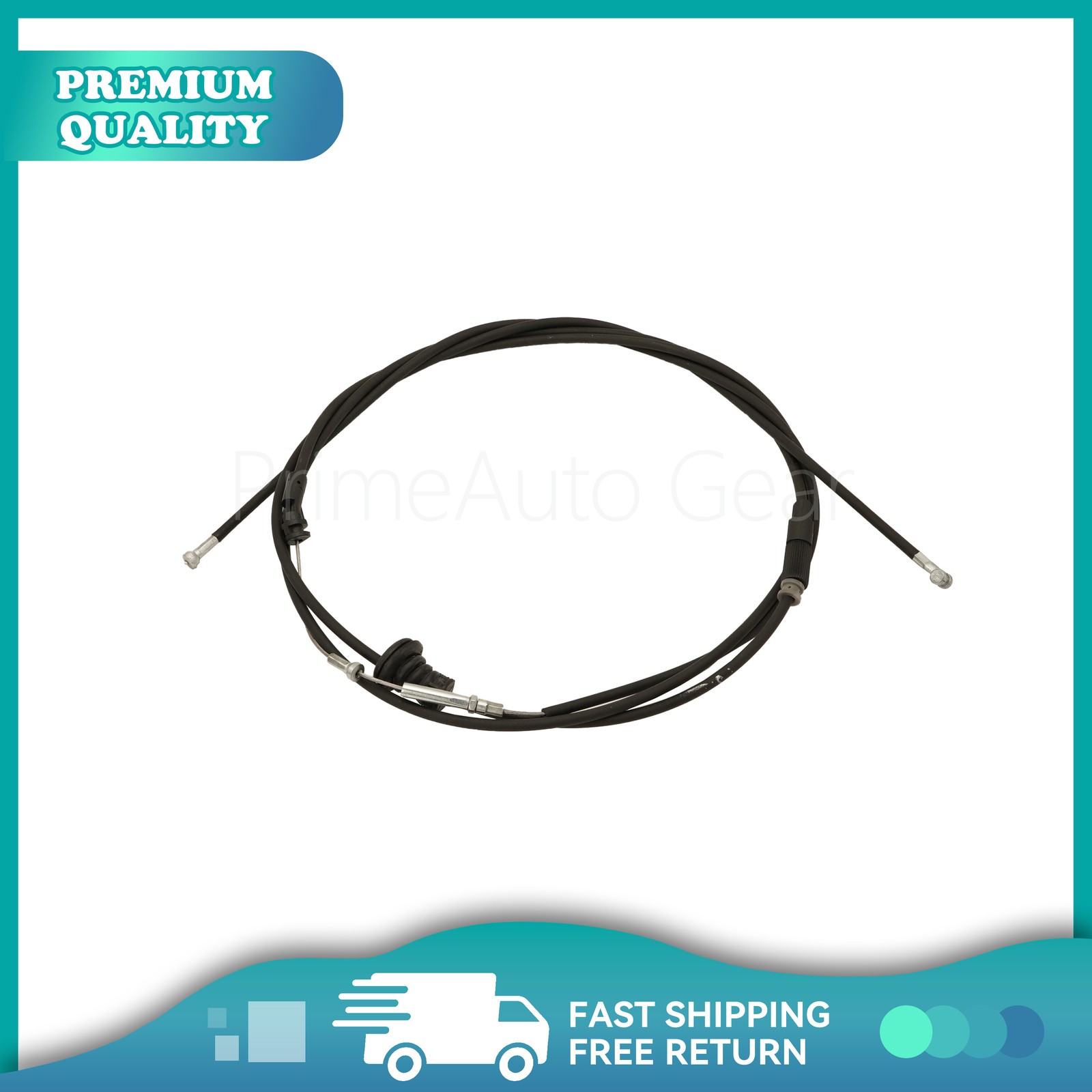 NEW 3W0823531 For Bentley Continental GT GTC Flying Spur Front Hood Unlock Cable