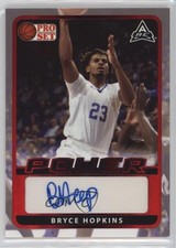 2021-22 Leaf Pro Set Power Base Red Spectrum Foil /25 Bryce Hopkins Auto 13d7