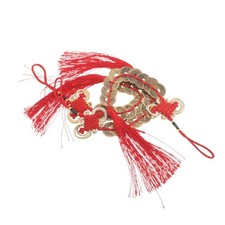  3Pcs Chinese Knot Tassel Pendant: 2026 Year of FengShui Hanging Pendant - Nine