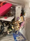 7 + Lbs Scrap Junk Costume Jewelry Beads Vtg Lot  Modern for Crafting Box A020