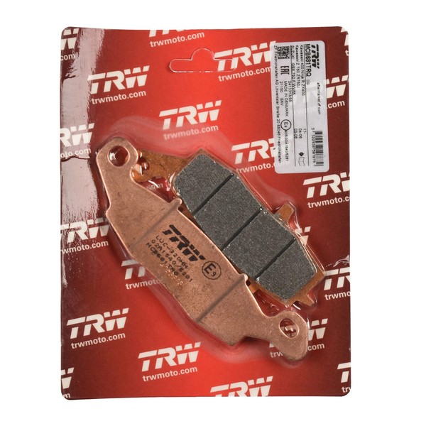 Trw Bremsbelag Sinter Racing Abe (FüR: Kawasaki ER-6N ER650A 06-08 Vorne )-image