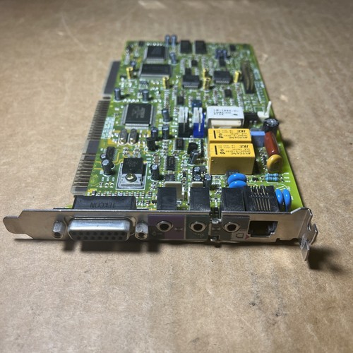Aztech 16-Bit ISA 4x2 33K ISA Sound-/Modemkarte AT6800W - Bild 2 von 5