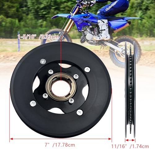 Rear Sprocket Freewheel Chain Plate Guide Assembly for Razor MX650 MX500 SX500  - Picture 3 of 6